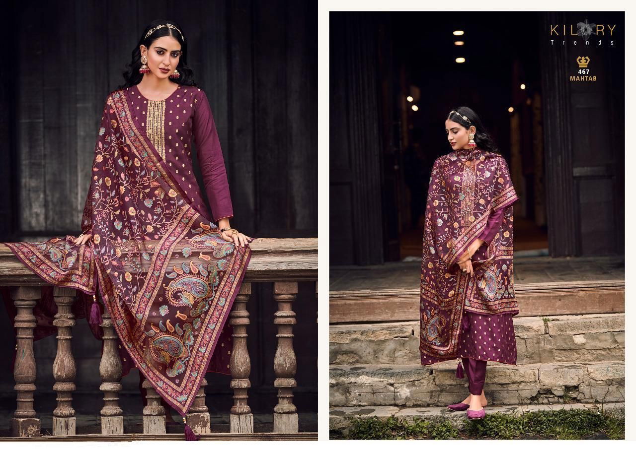 Kilory Mahtab Fancy Wholesale Wedding Salwar Suits Catalog